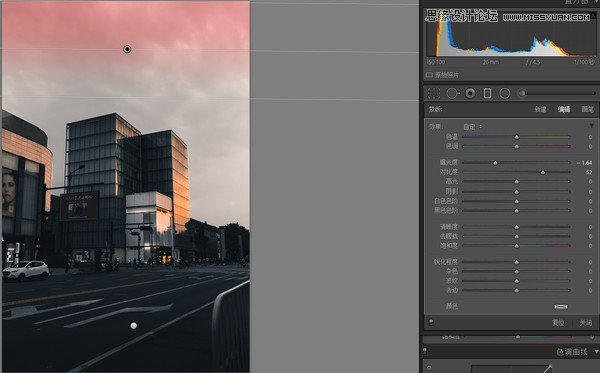 Photoshop结合LR制作质感冷色的城市照片,PS教程,思缘教程网