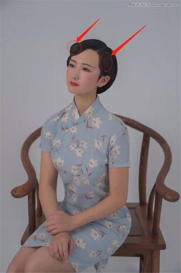 Photoshop合成中国风古典风格的工笔画效果,PS教程,思缘教程网