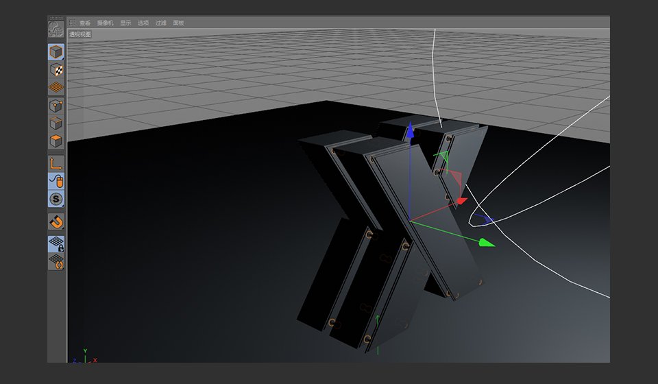 C4D制作挤压特效的3D艺术字教程,PS教程,思缘教程网