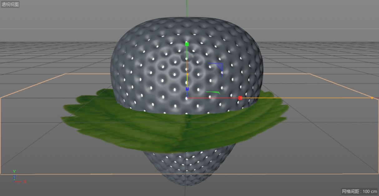 C4D制作逼真的草莓建模及渲染,PS教程,思缘教程网