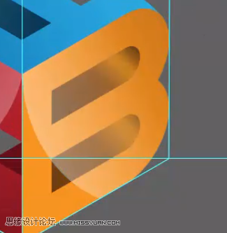 标志设计：用AI制作2.5D风格的LOGO图标,PS教程,思缘教程网