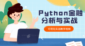 python实战—爬虫Python金融分析与可视化实战教学课程视频教程