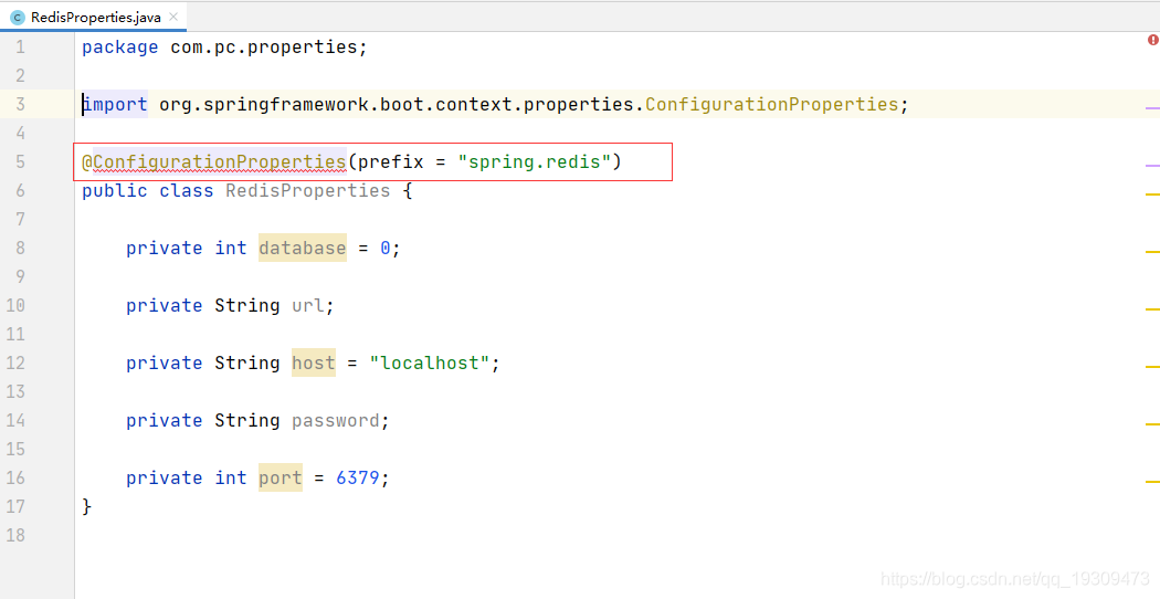 @ConfigurationProperties在IDEA中出现红色波浪线问题解