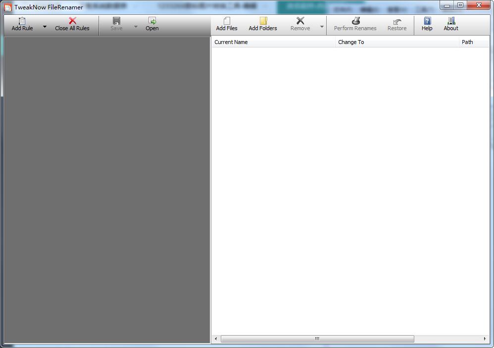 TweakNow FileRenamer截图