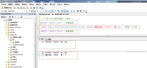 SQL Server 2008是什么？SQL Server 2008 数据库入门操作截图